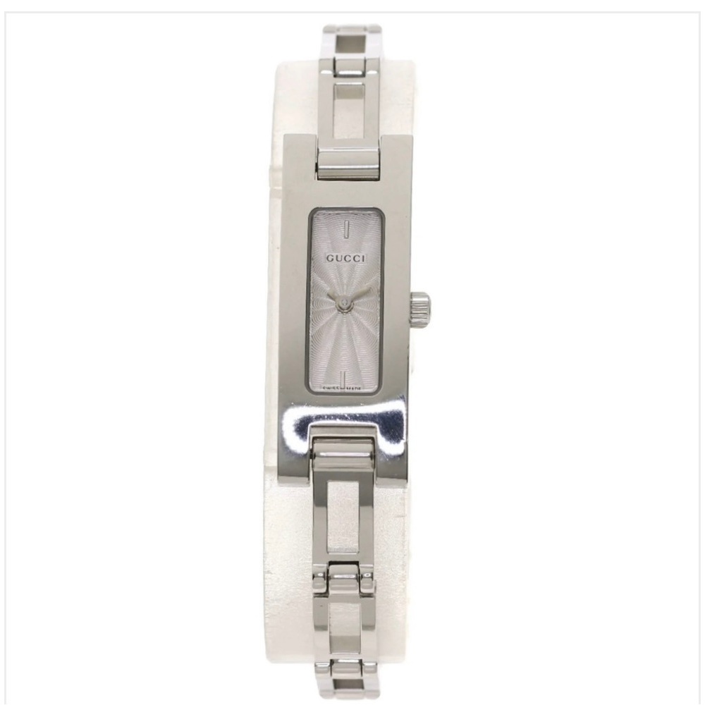 Authentic Gucci 3900l Square Face Watch Stainless… - image 3